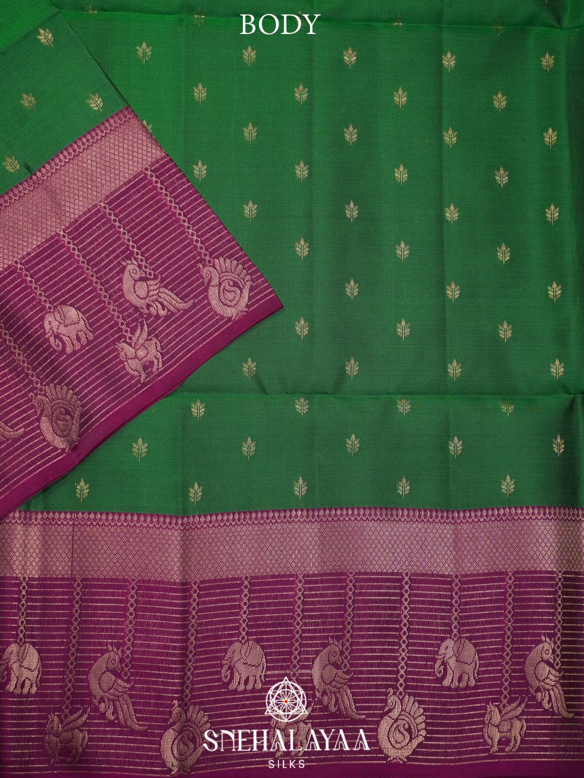 Green Soft Silk Saree