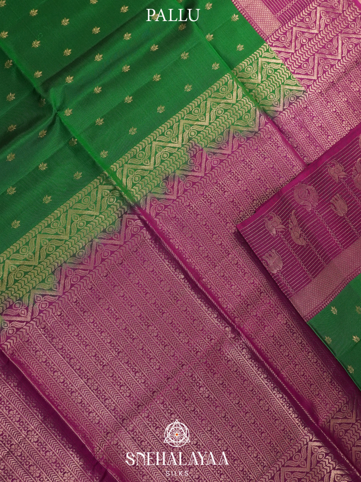 Green Soft Silk Saree