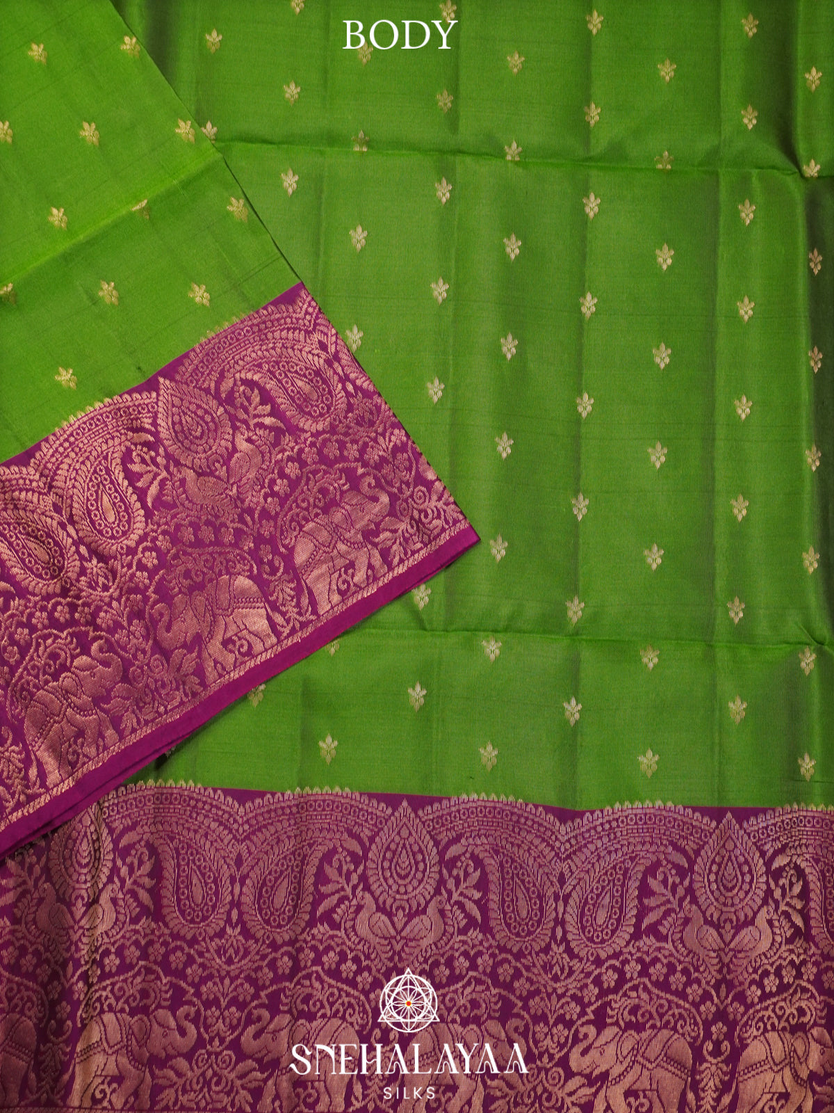 Green Soft Silk Saree