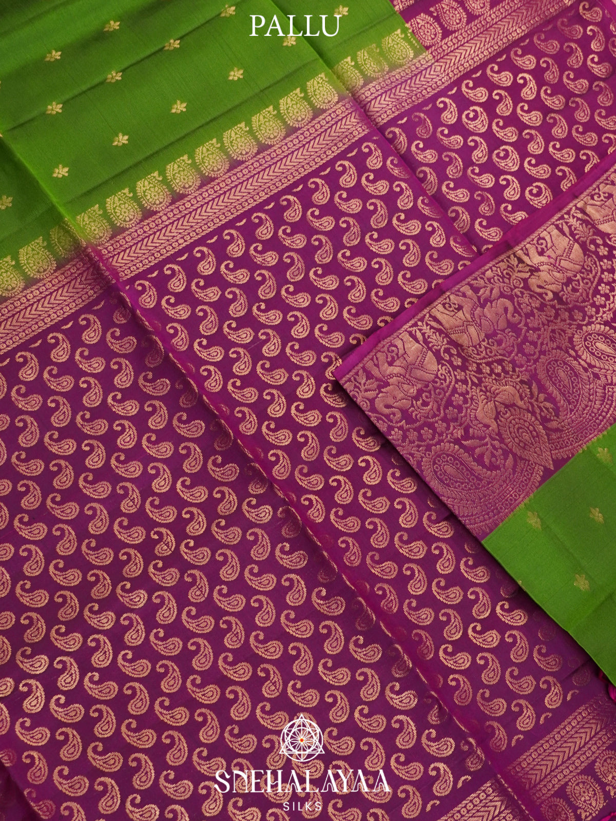 Green Soft Silk Saree