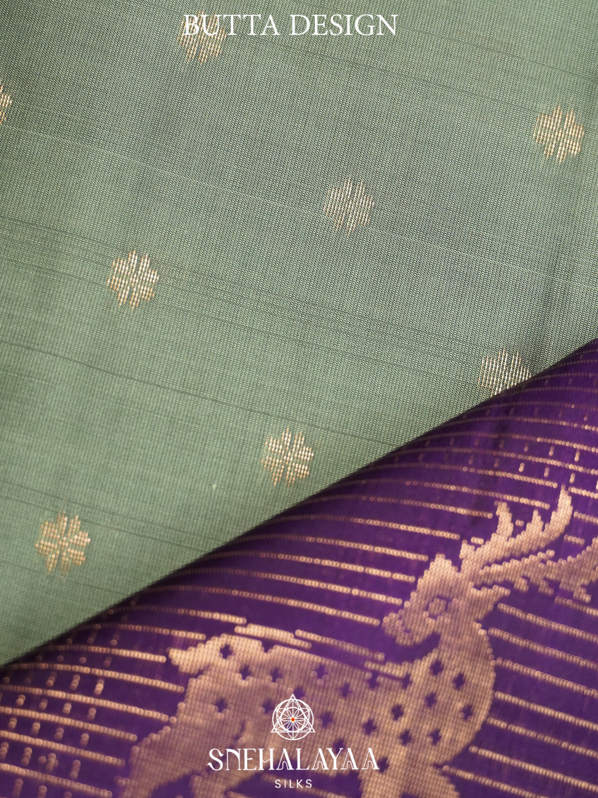 Sage Green Soft Silk Saree