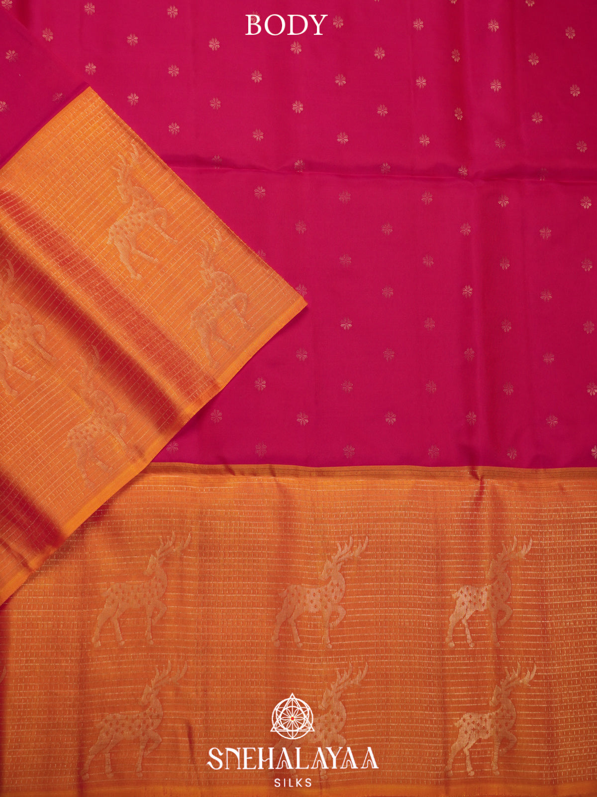 Magenta Soft Silk Saree
