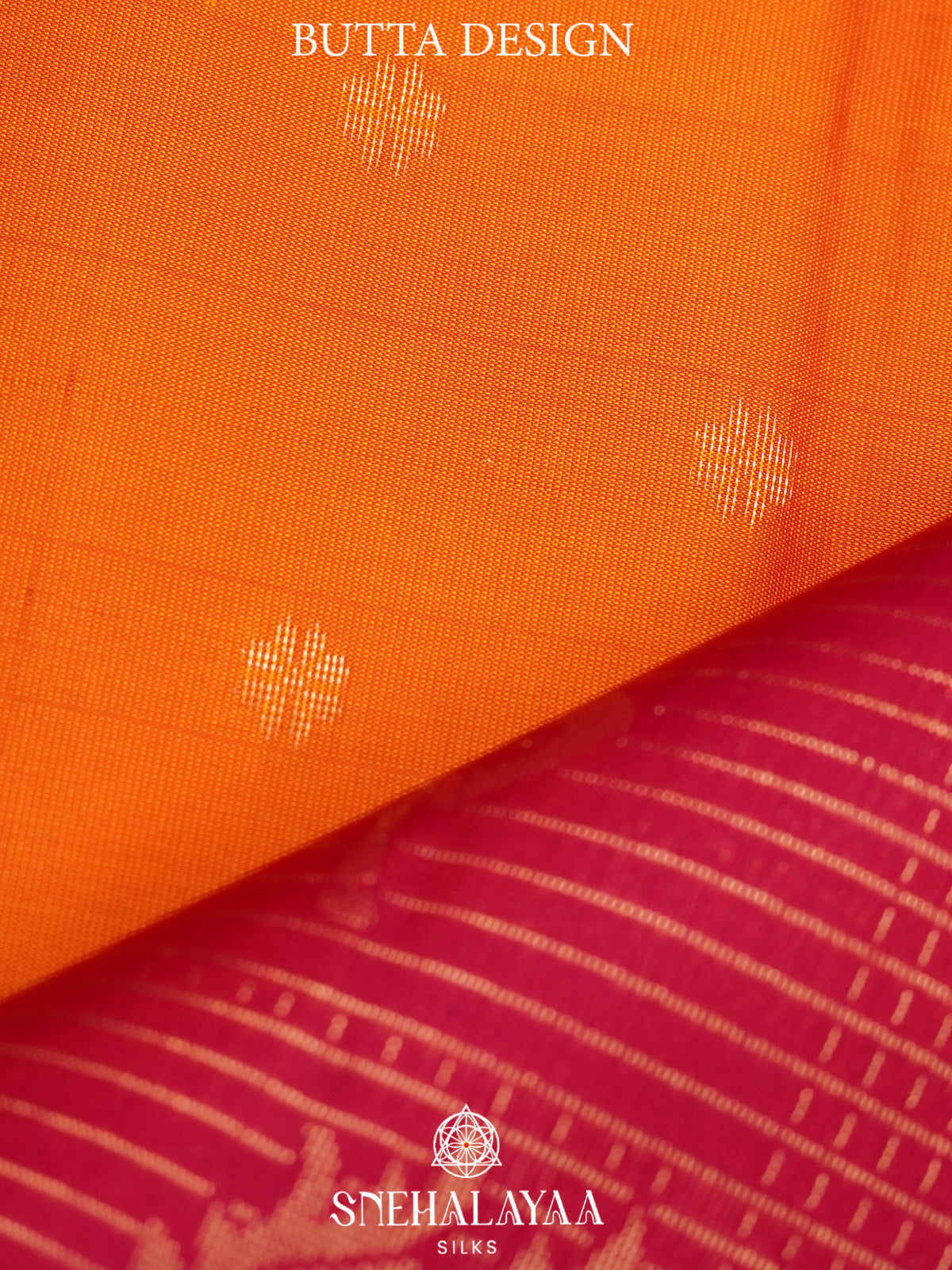 Orange Soft Silk Saree