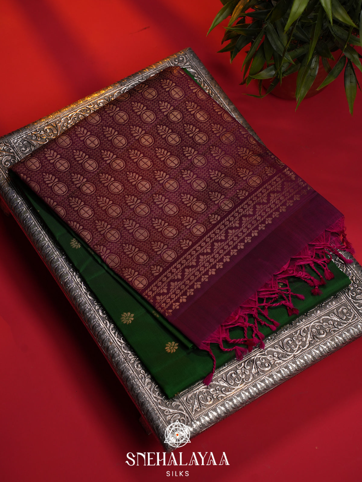 Green Soft Silk Saree