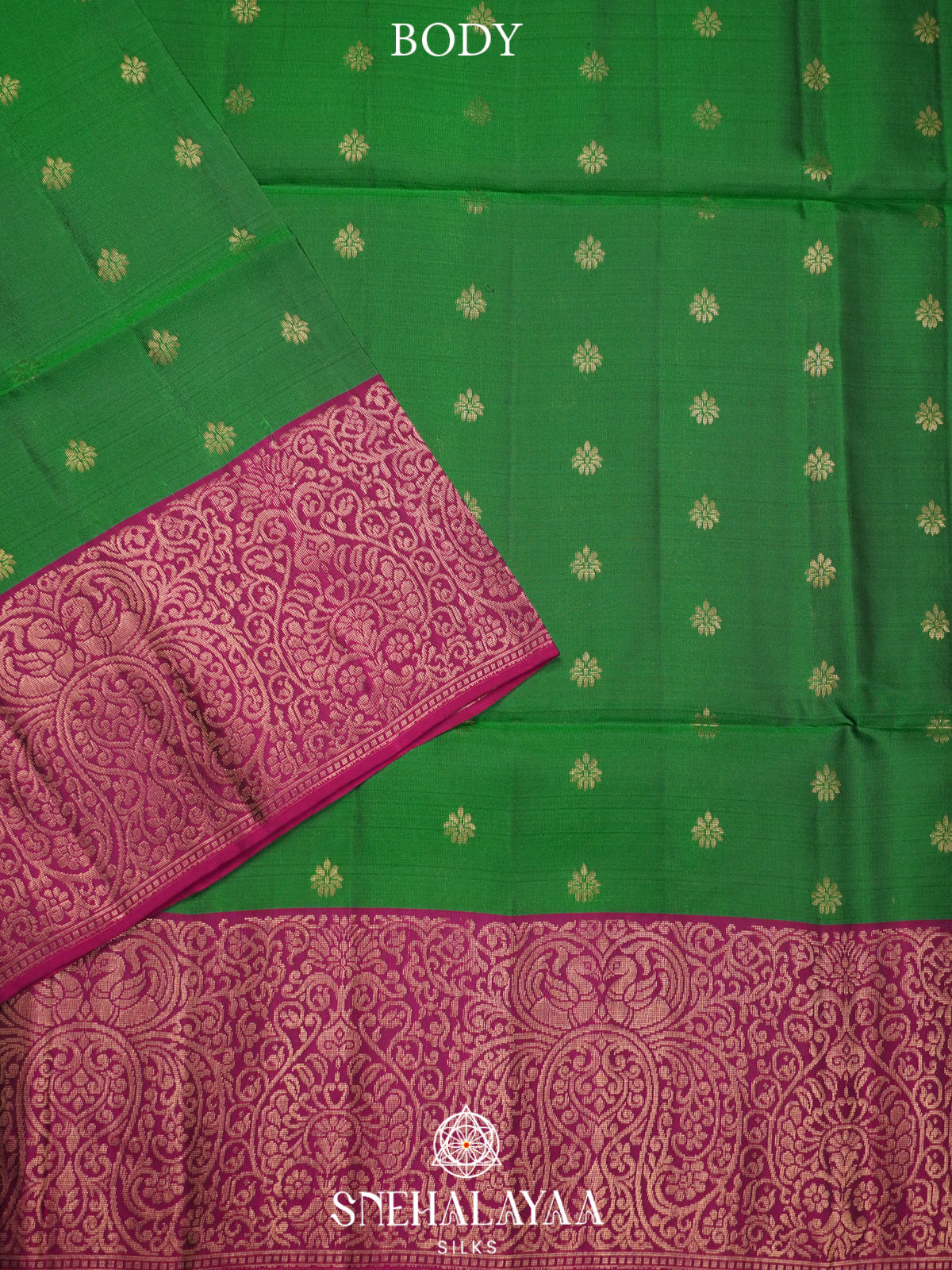 Green Soft Silk Saree