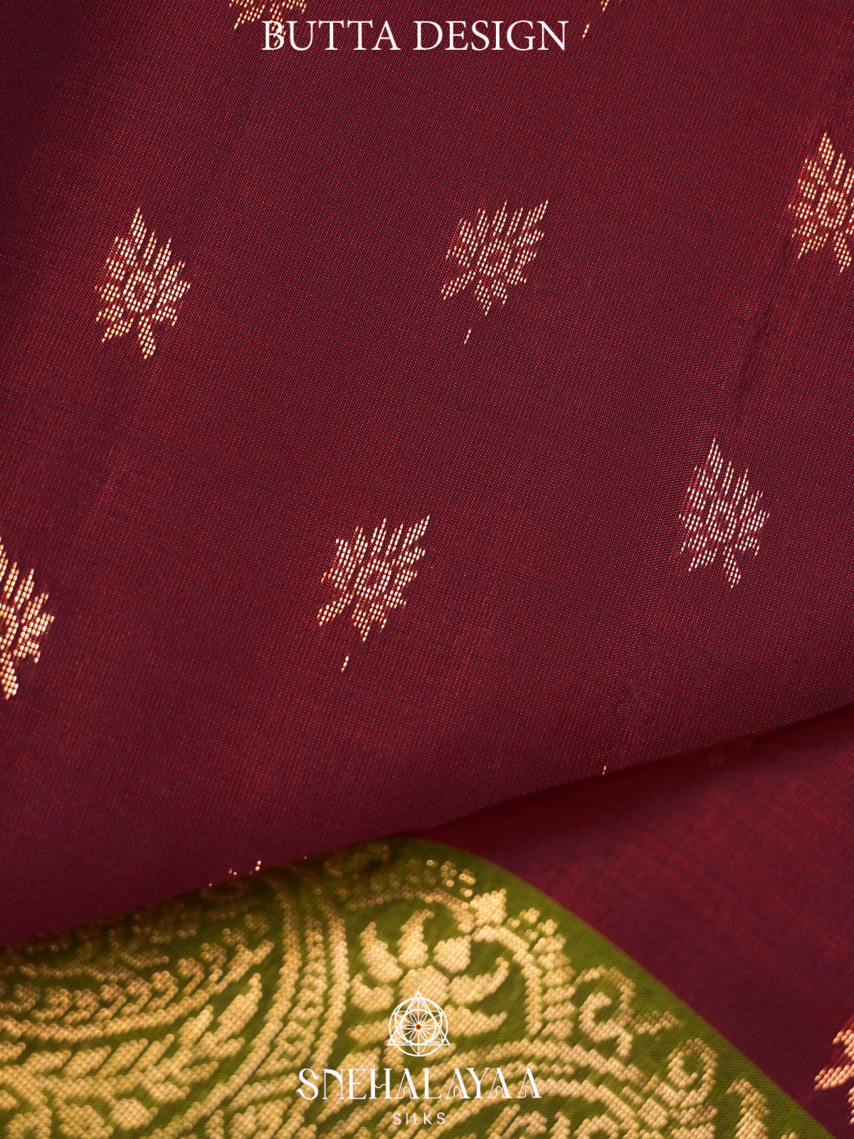 Burgundy Soft Silk Saree