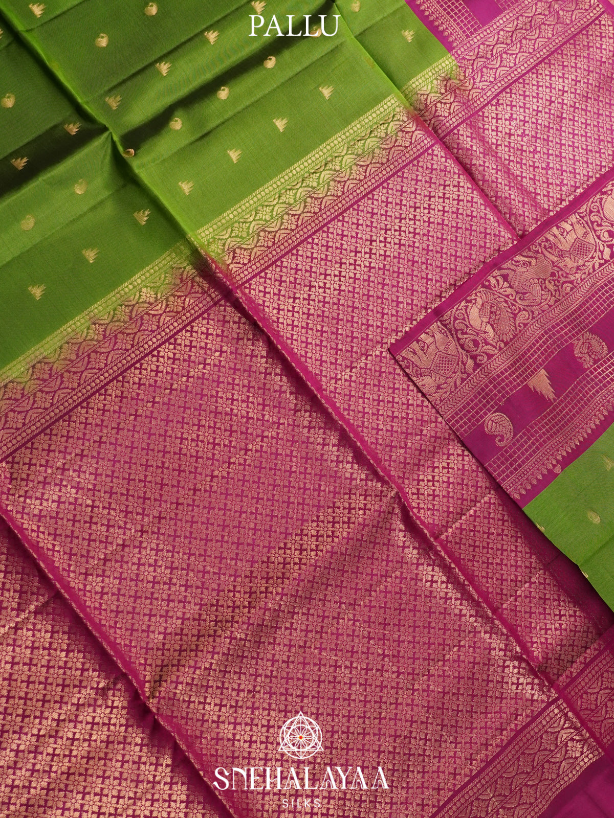 Green Soft Silk Saree