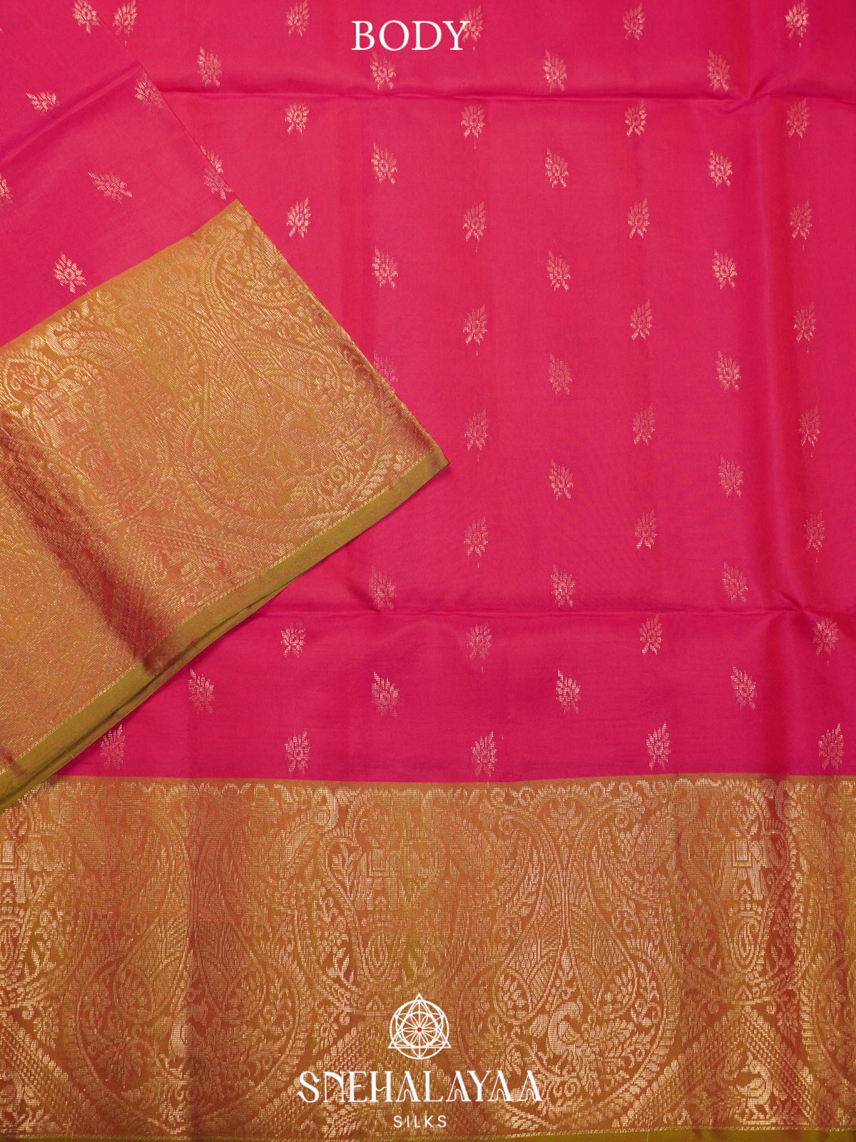 Pink Soft Silk Saree