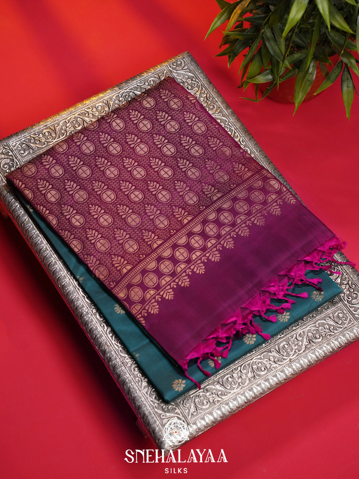 Sky Blue Soft Silk Saree