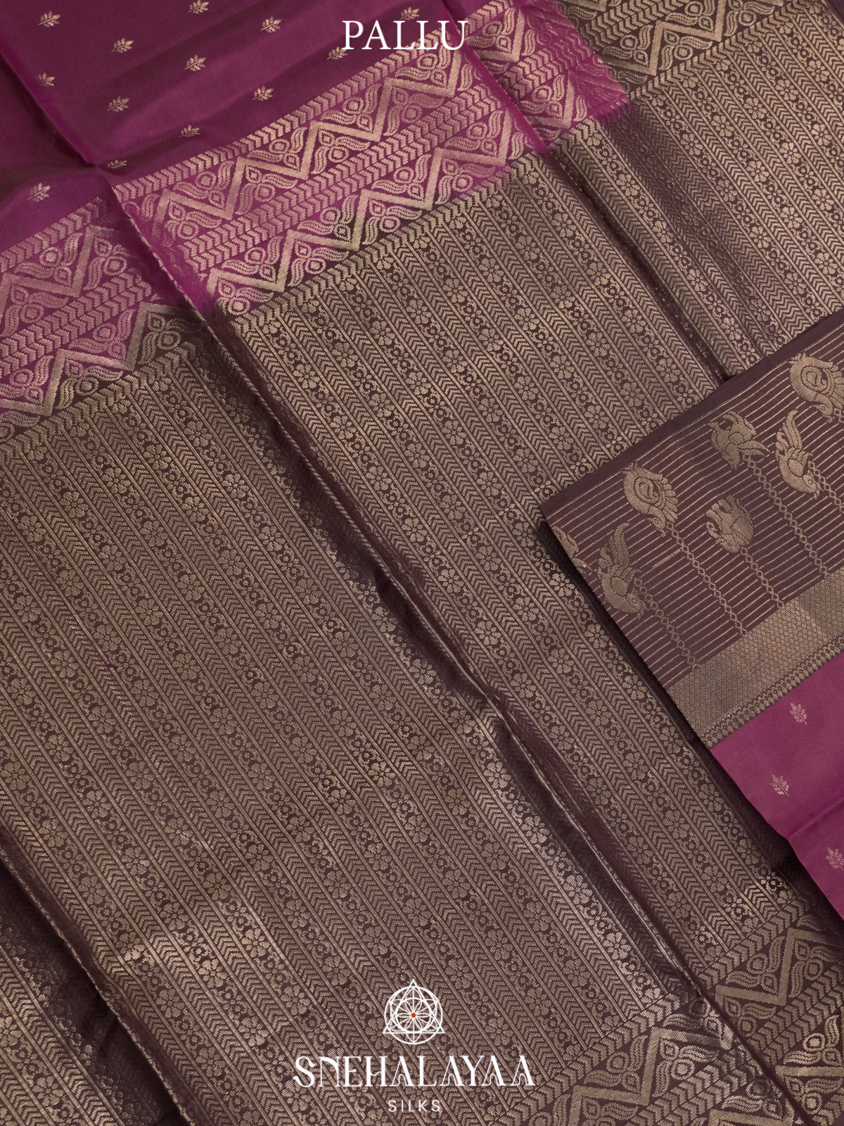 Purple Soft Silk Saree