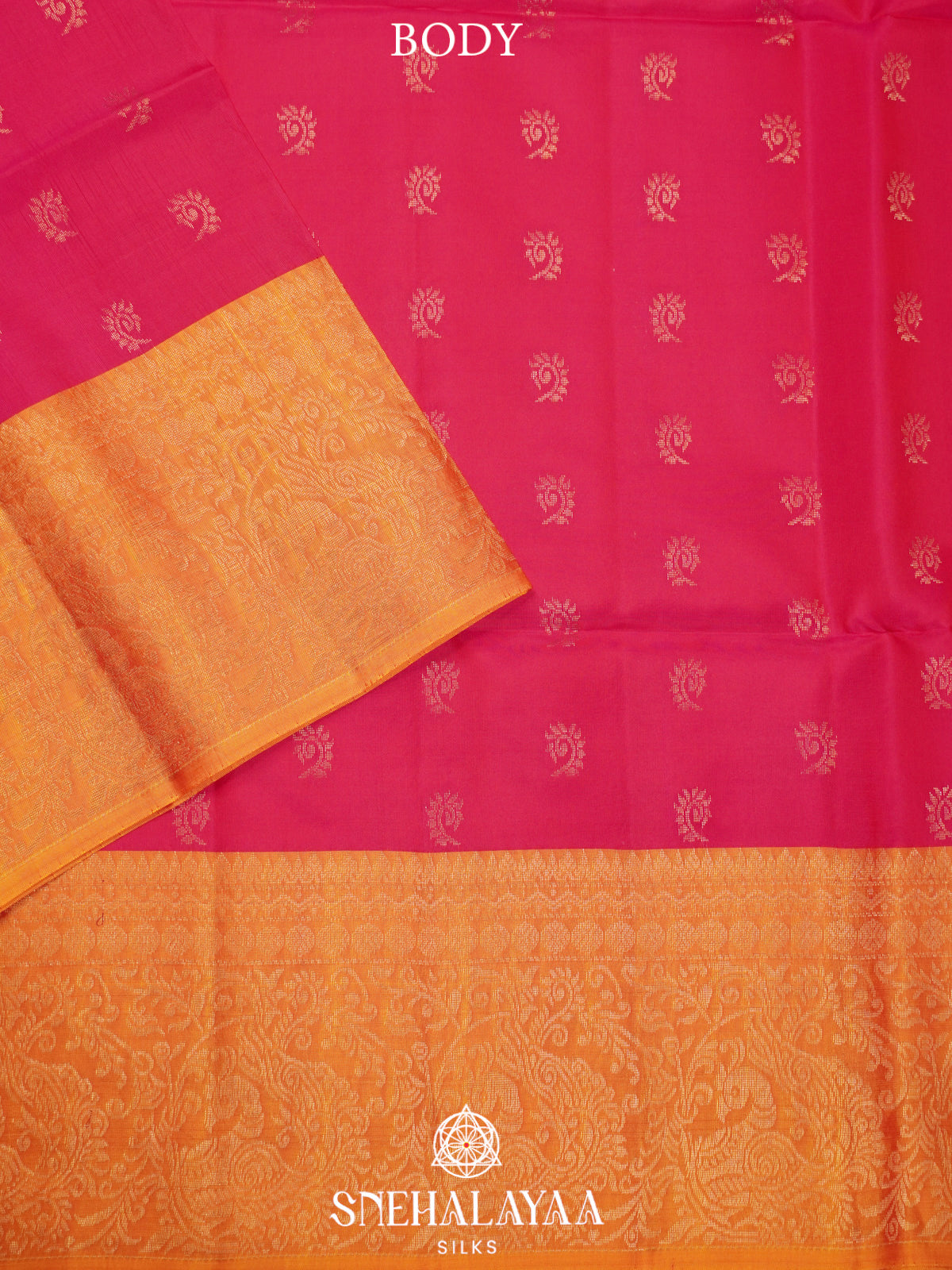 Pink Soft Silk Saree