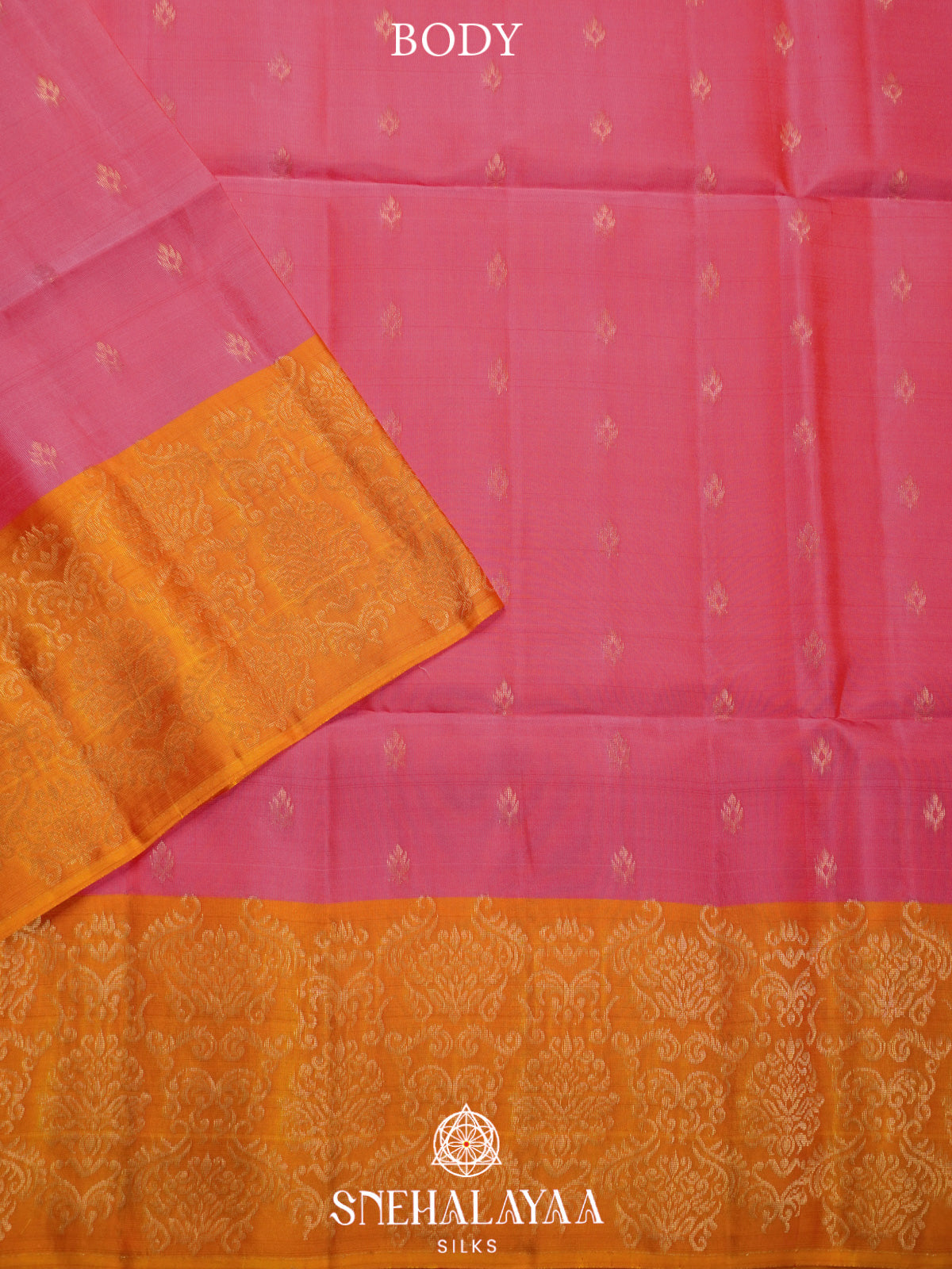 Pink Soft Silk Saree