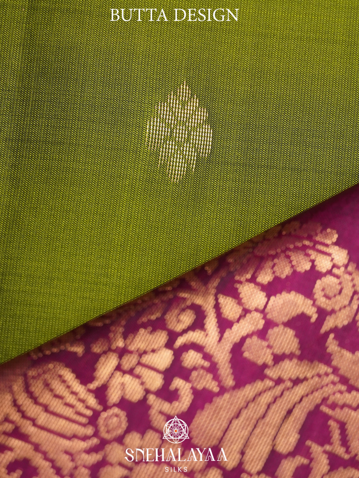 Olive Green Soft Silk Saree