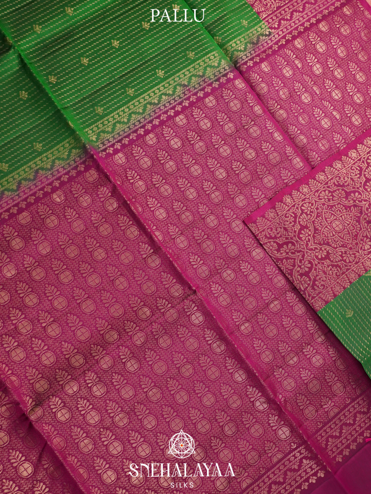 Emerald Green Soft Silk Saree