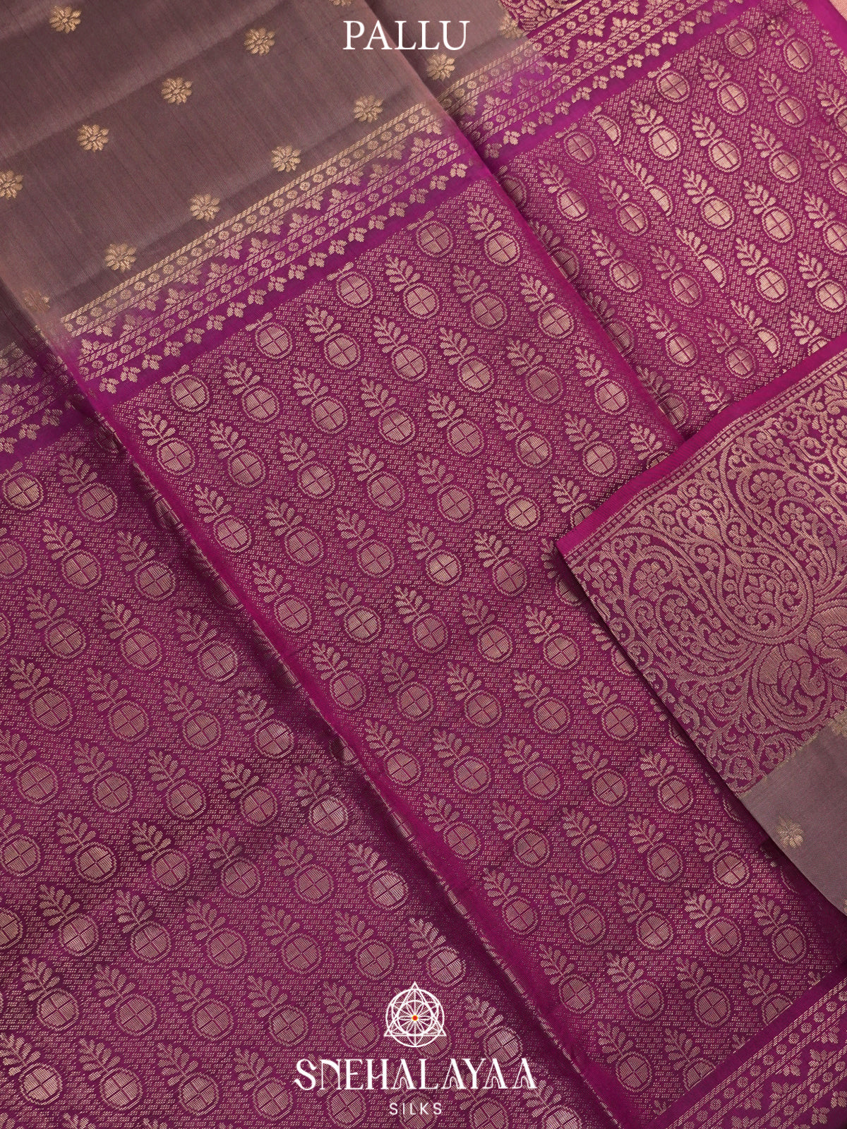 Mauve Purple Soft Silk Saree