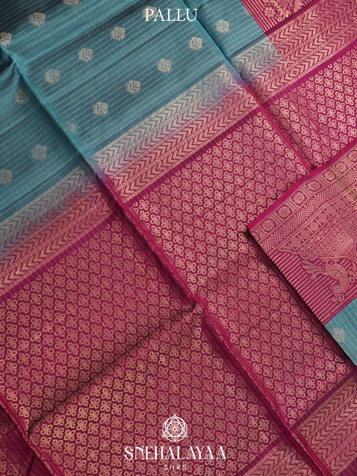 Sky Blue Soft Silk Saree