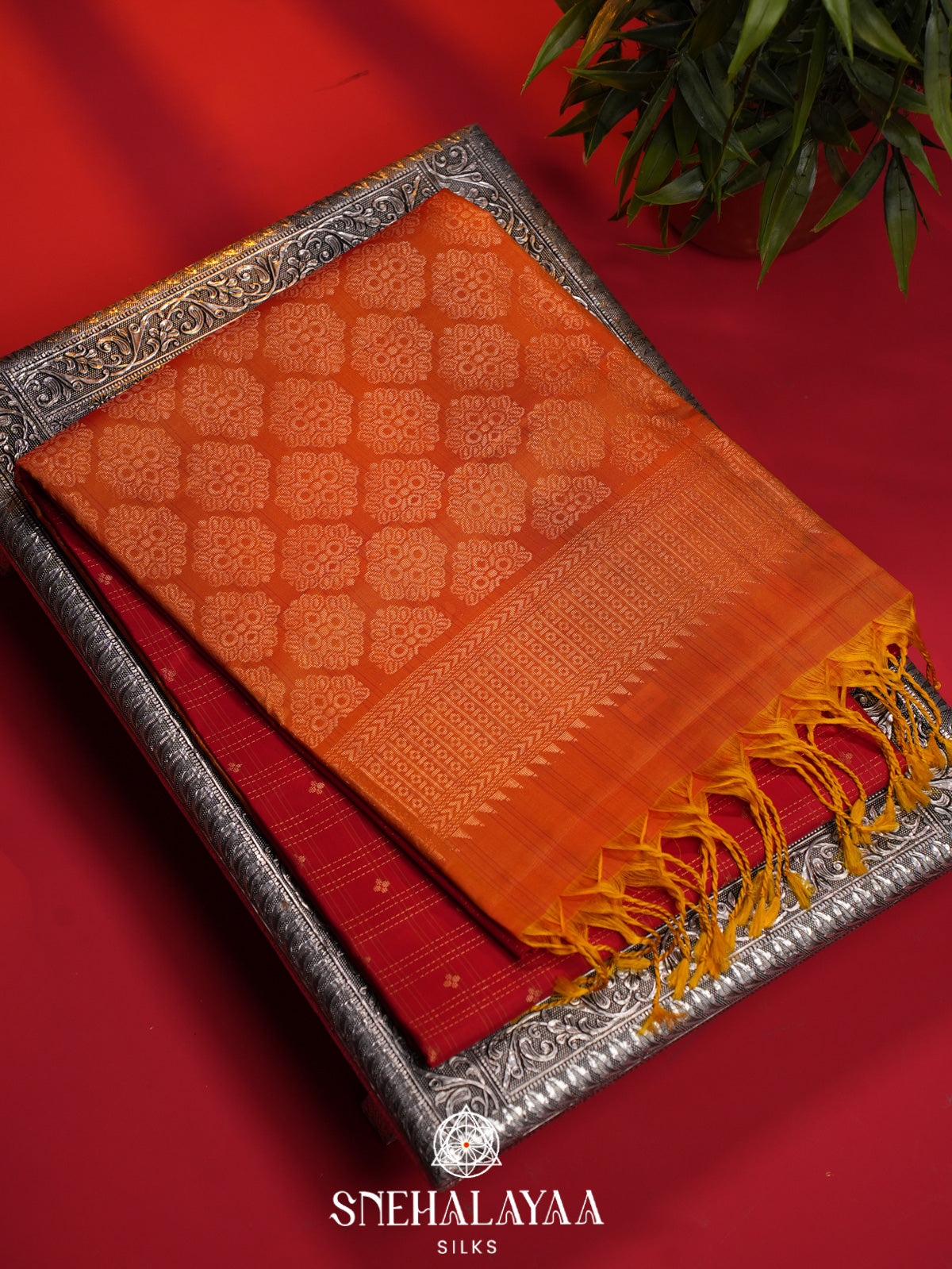 Red Soft Silk Saree