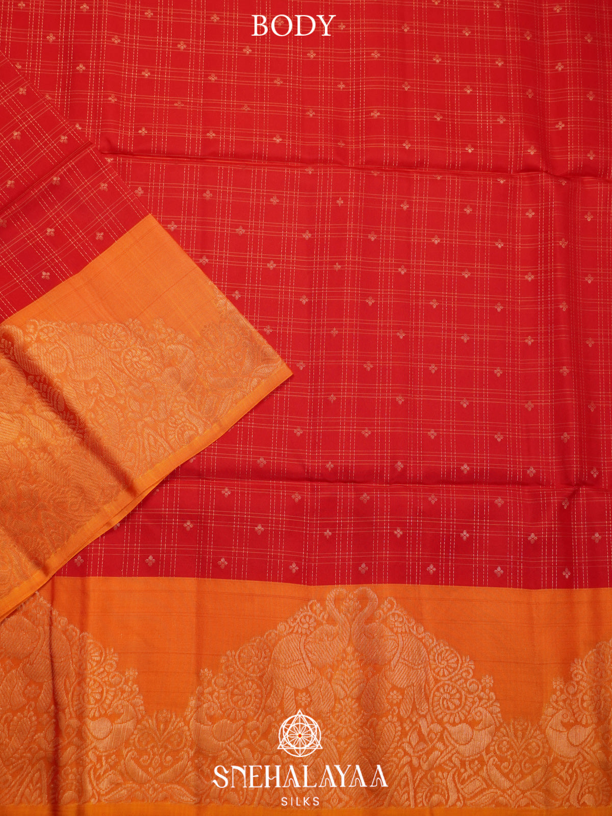 Red Soft Silk Saree