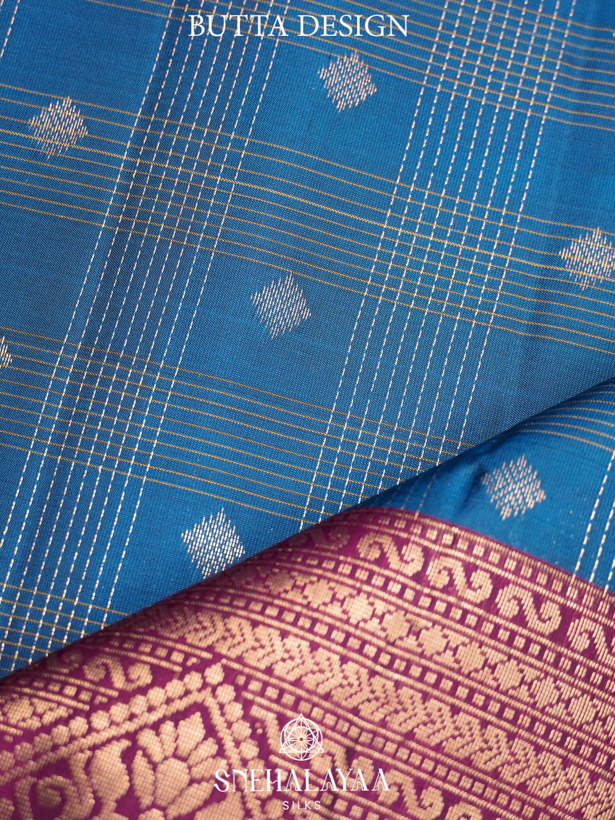 Blue Soft Silk Saree
