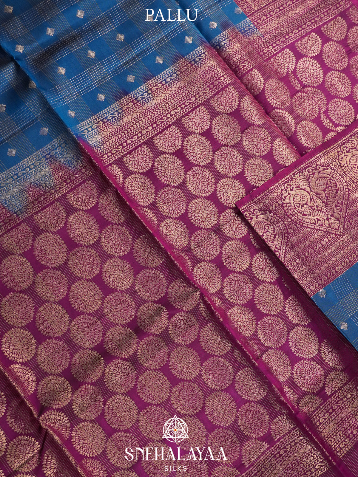 Blue Soft Silk Saree