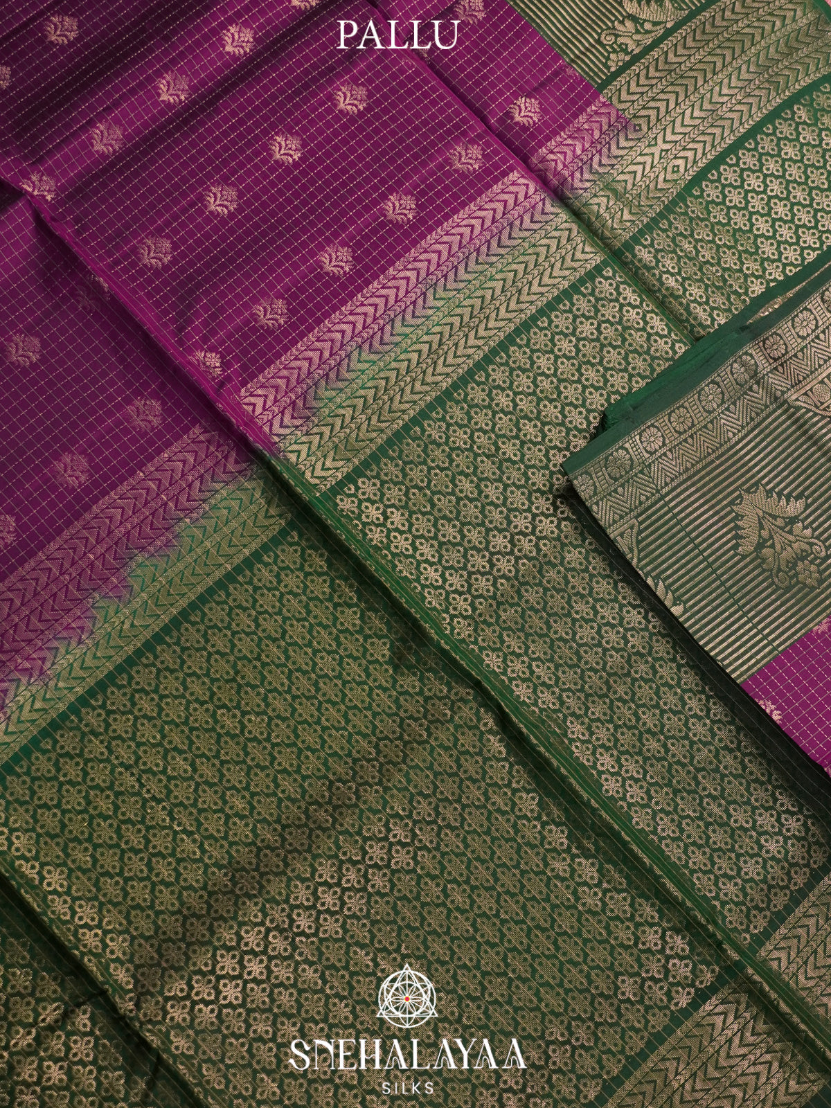 Magenta Soft Silk Saree