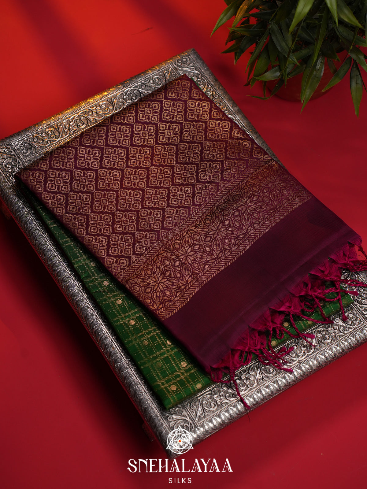 Pink Soft Silk Saree