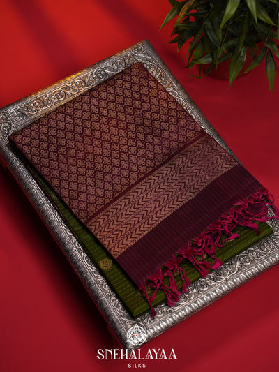 Pink Soft Silk Saree