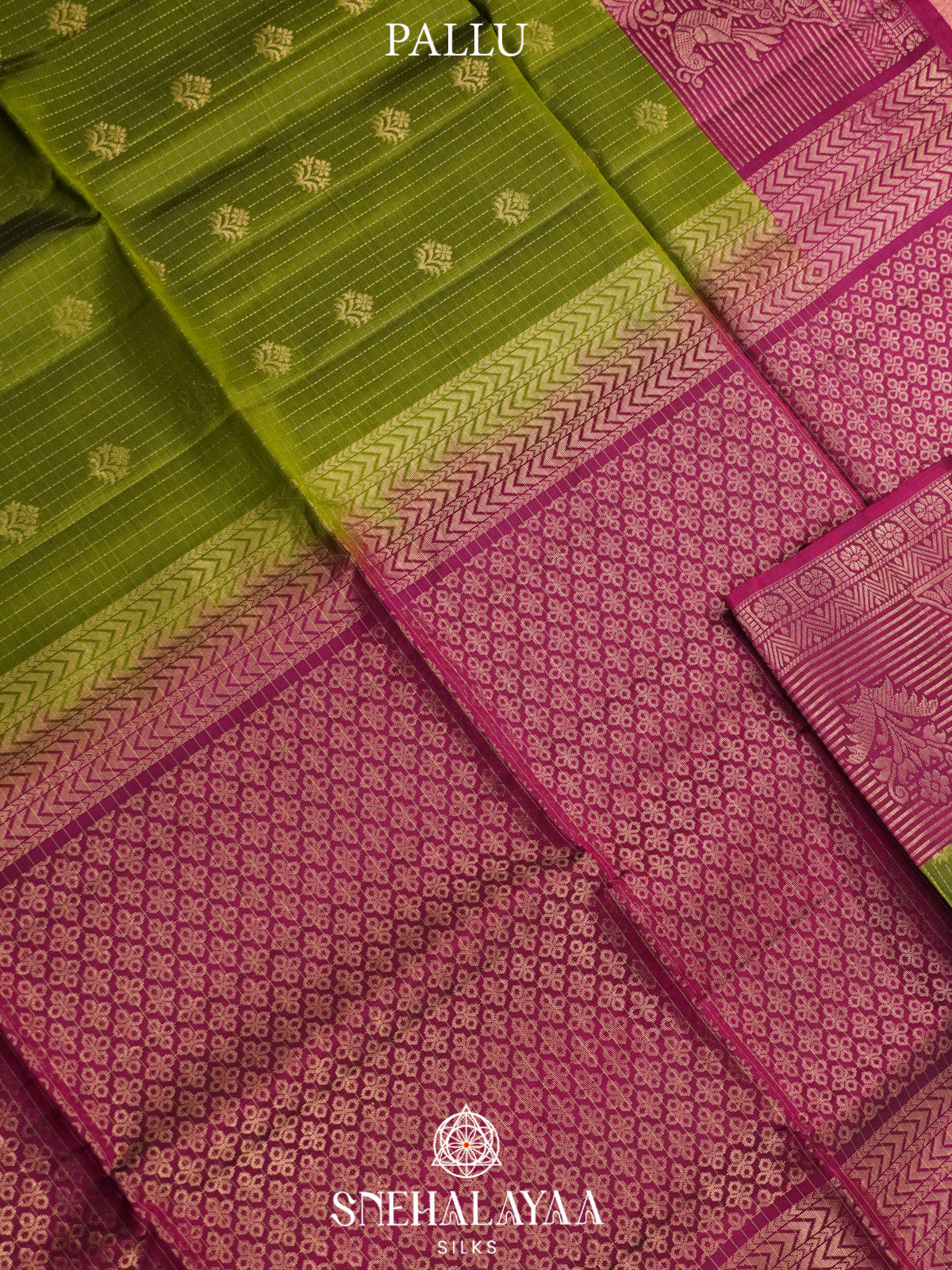 Pink Soft Silk Saree