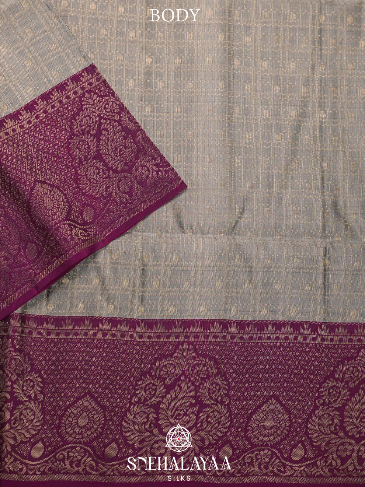 Brown Soft Silk Saree