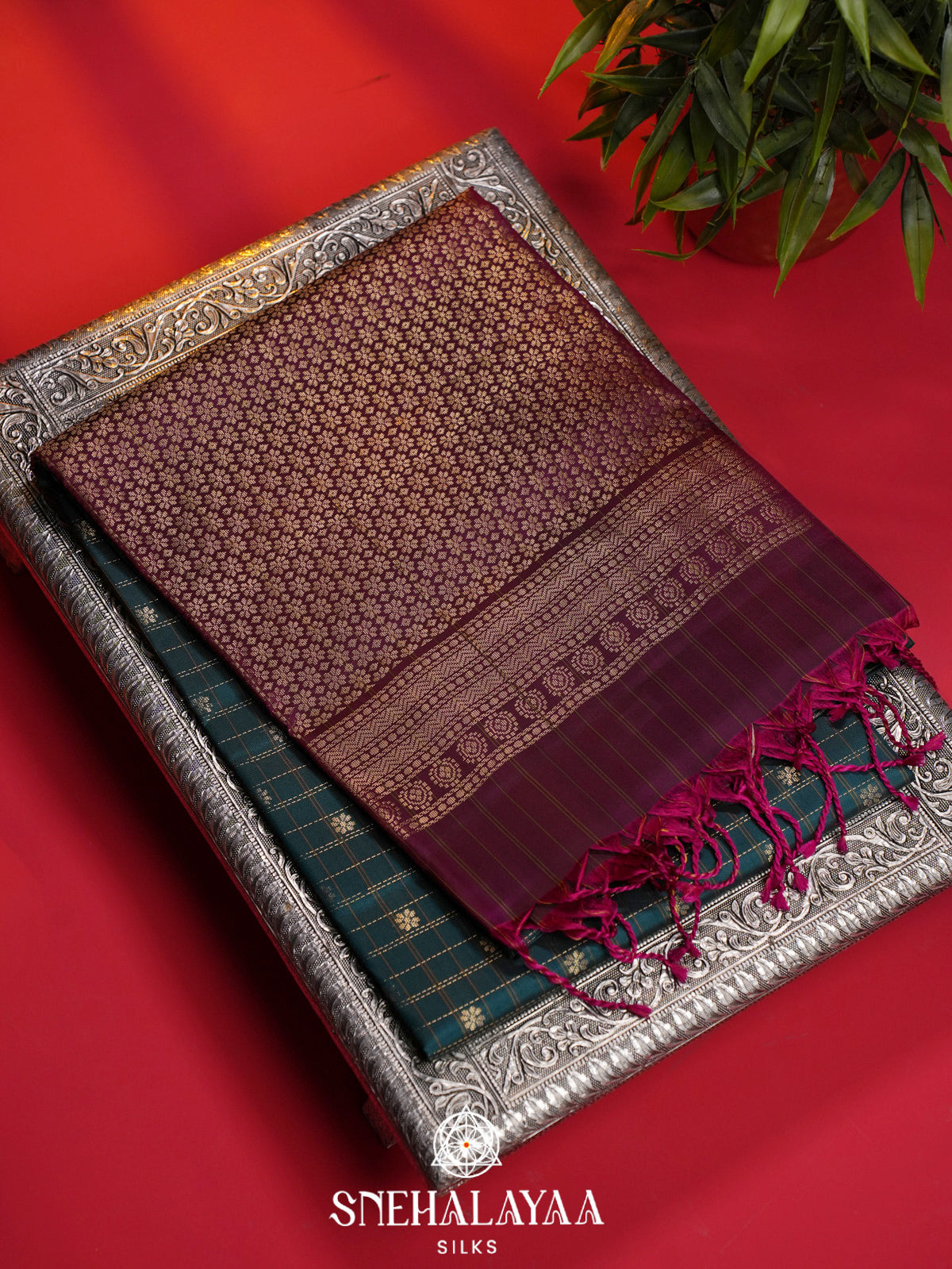 Pink Soft Silk Saree