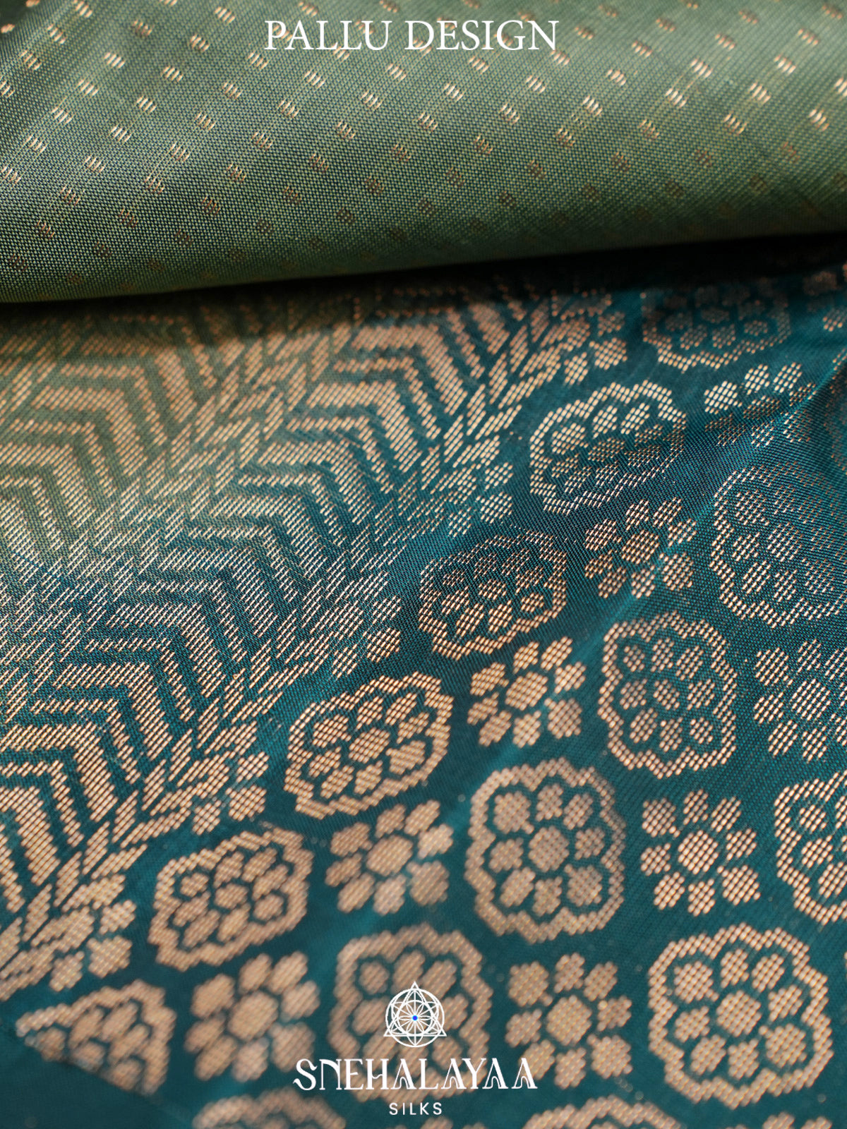 Pale Green Kanjivaram Silk Saree