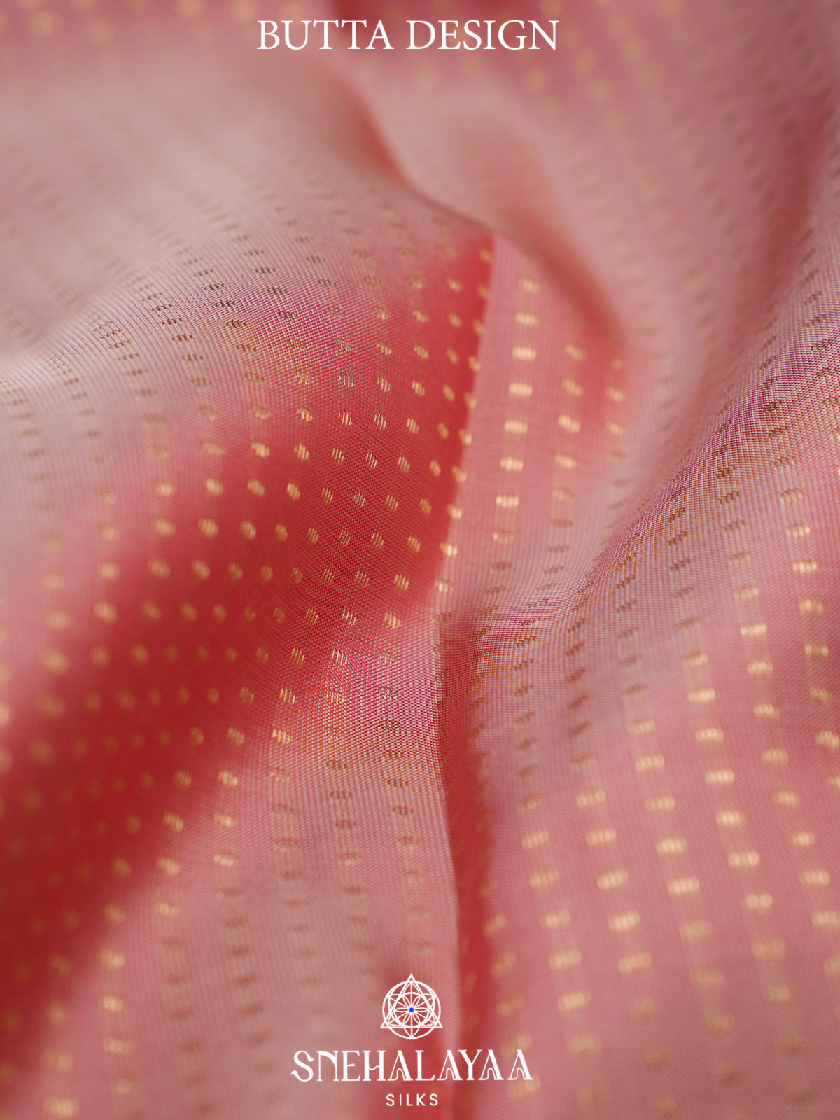 Baby Pink Kanjivaram Silk Saree