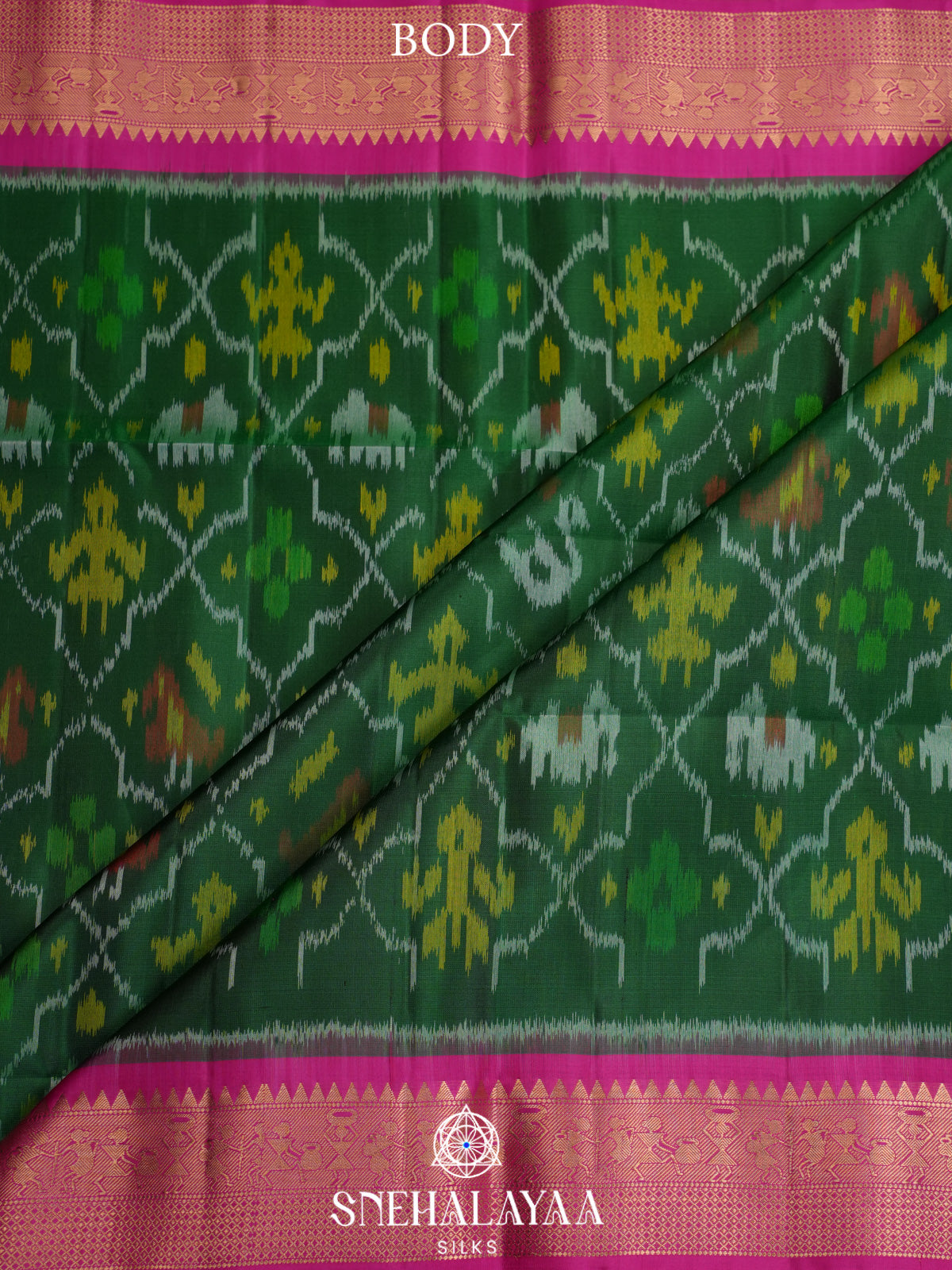 Green Soft Silk Saree