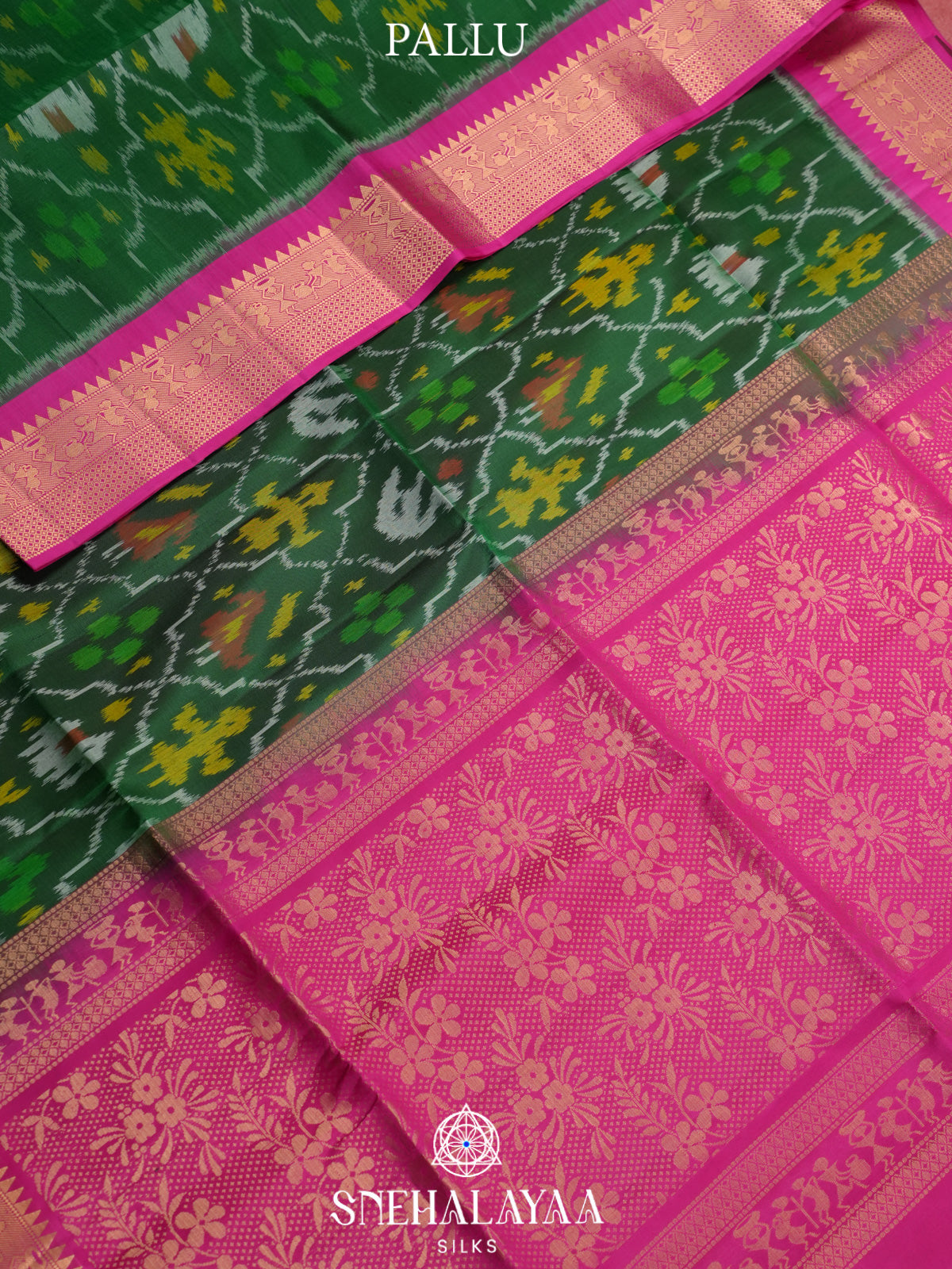 Green Soft Silk Saree
