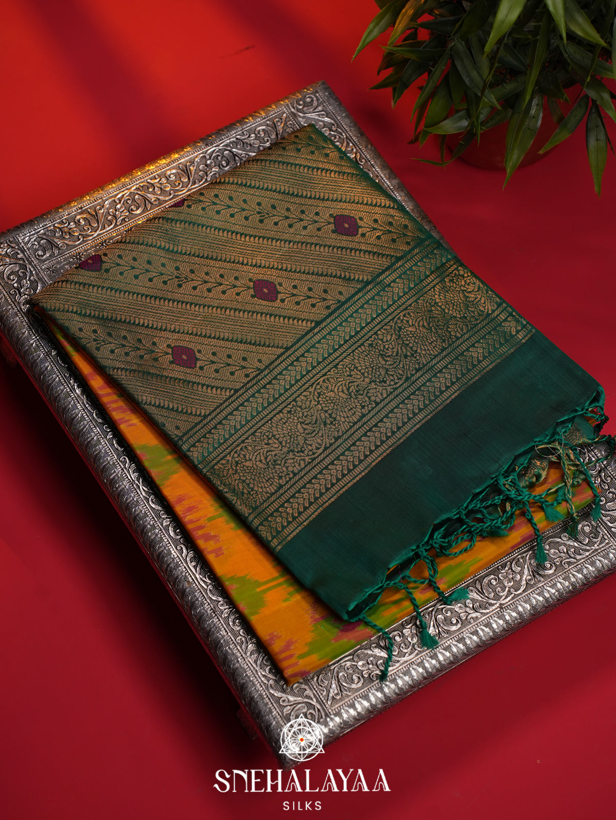 Yellow Soft Silk Saree