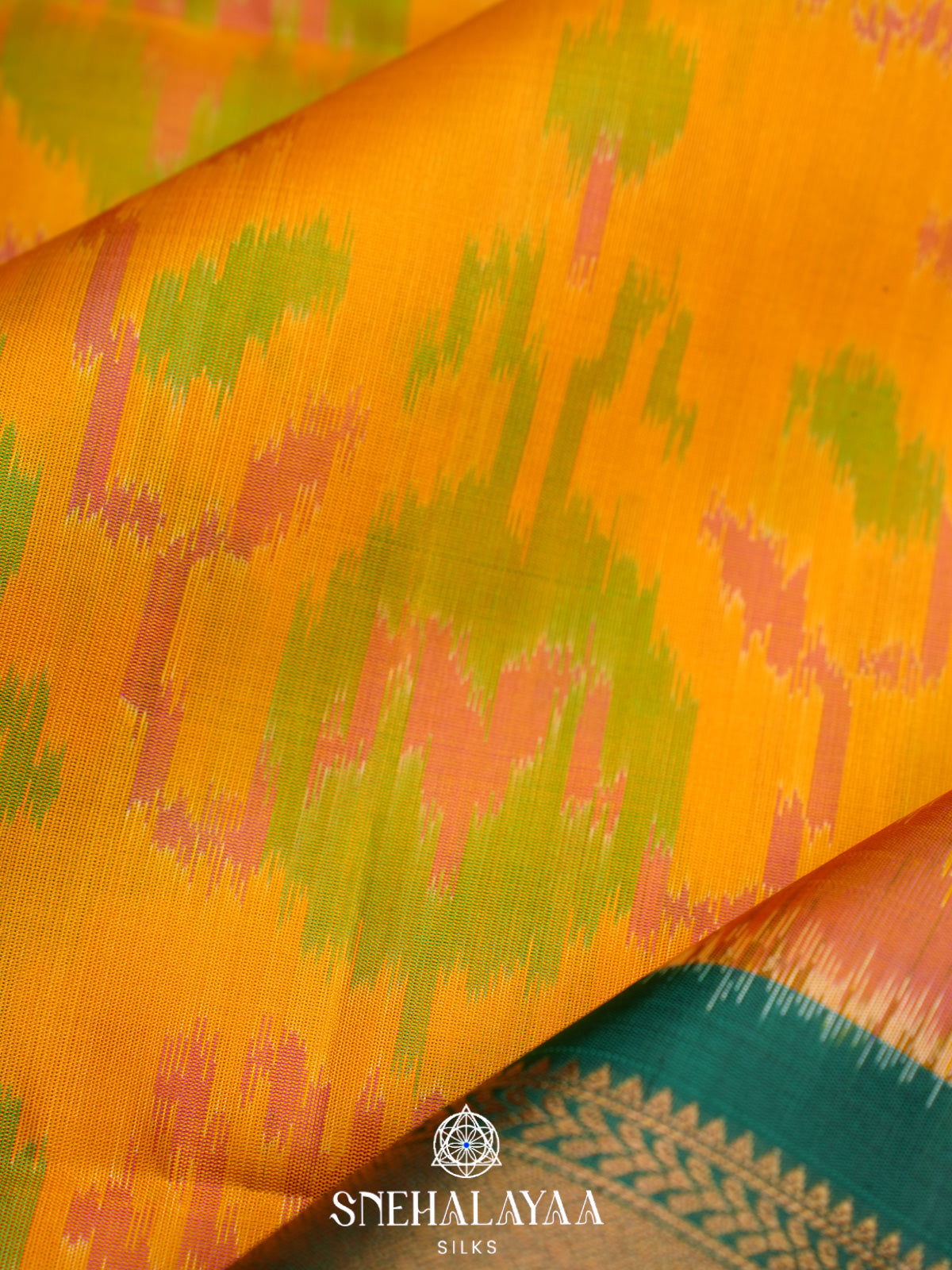 Yellow Soft Silk Saree