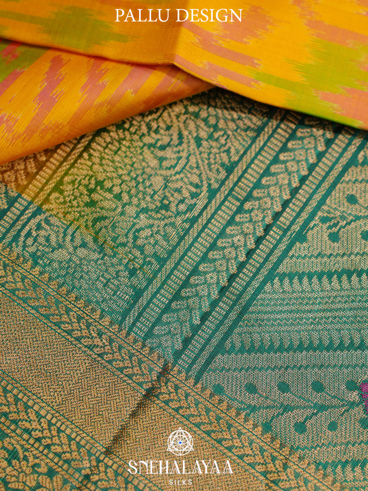 Yellow Soft Silk Saree