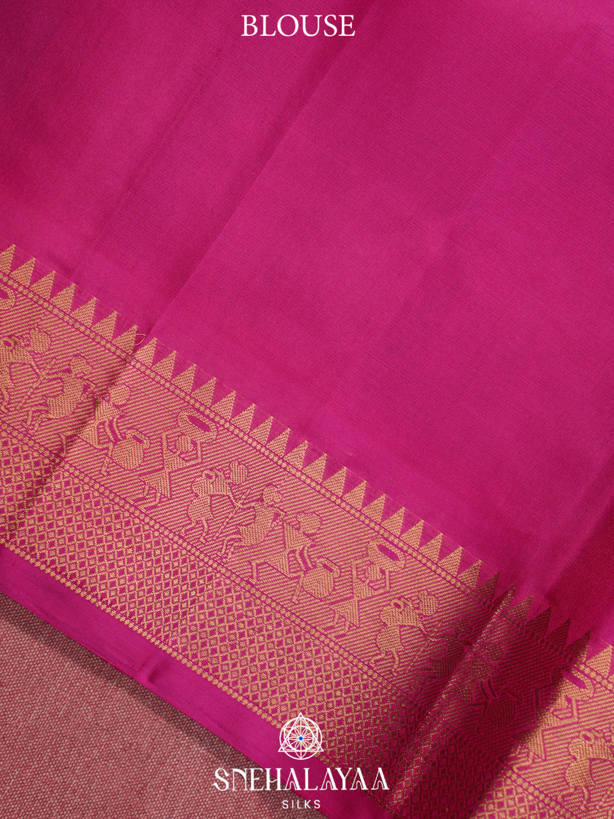 Pink Ikat Soft Silk Saree