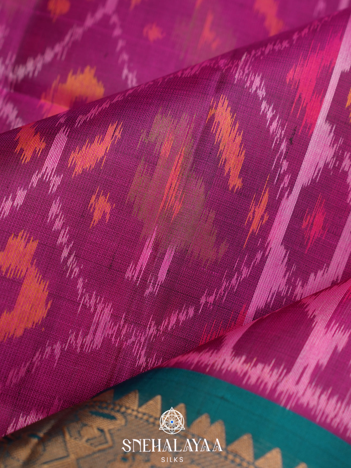 Magenta Soft Silk Saree