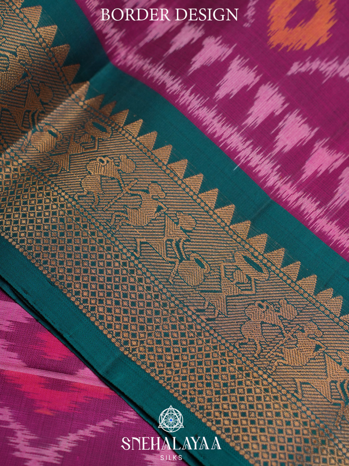 Magenta Soft Silk Saree