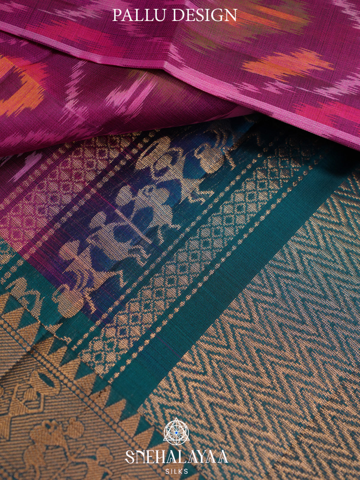 Magenta Soft Silk Saree
