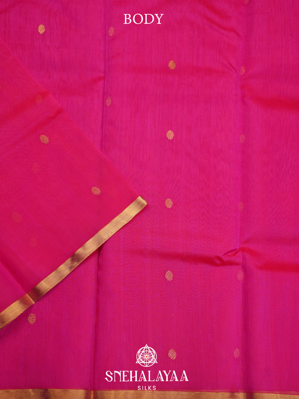 Pink Chanderi Saree