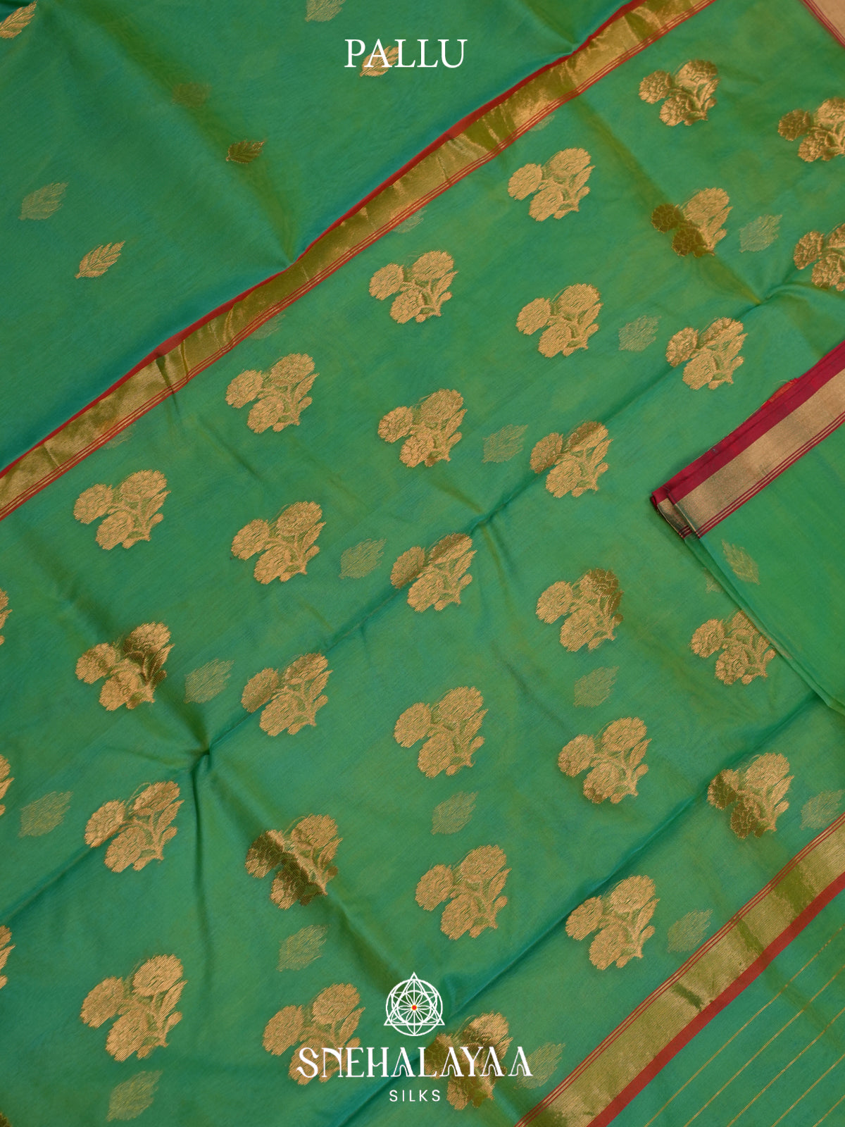 Green Chanderi Saree