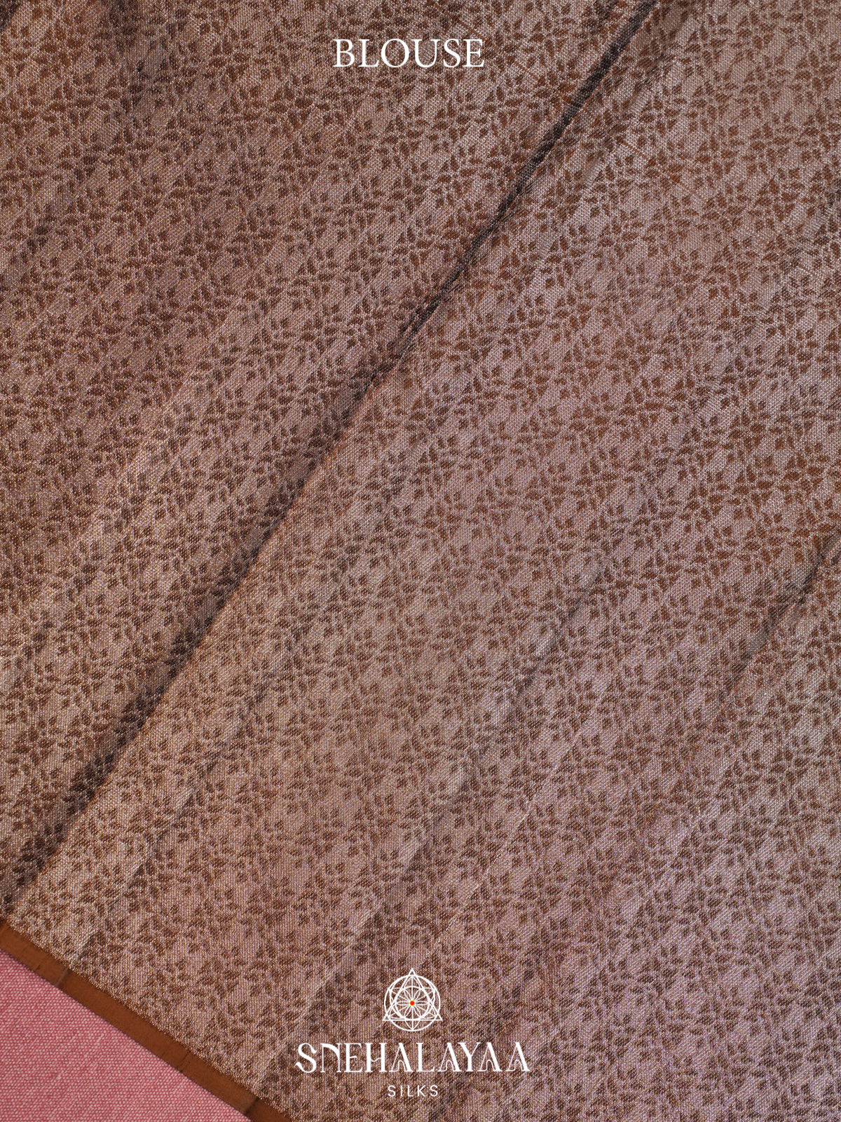 Burgundy Kanjivaram Silk Saree with Floral Border