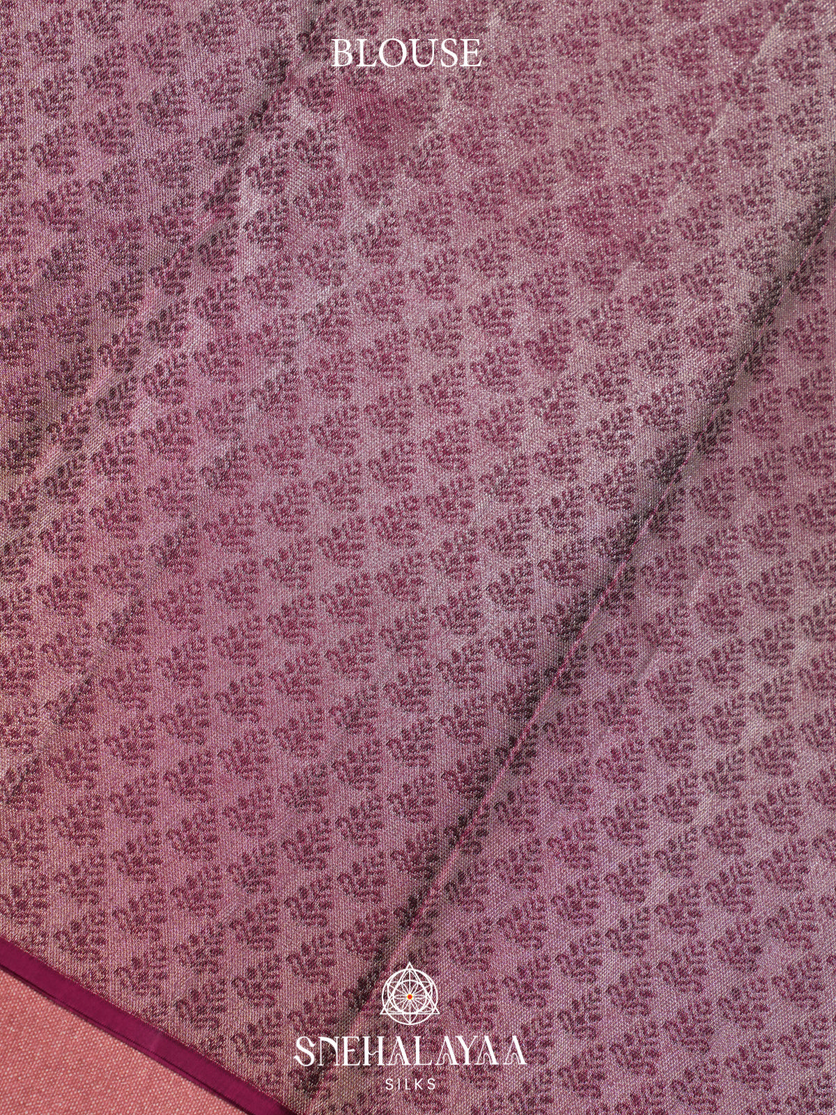Brown Kanjivaram Silk Saree with Floral Design