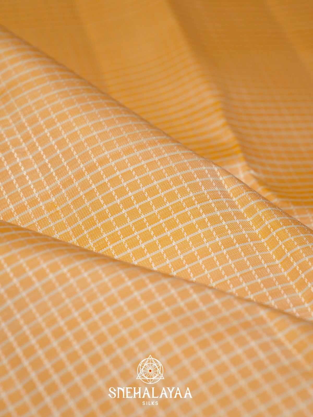 Pale Yellow Kanjivaram Silk Saree