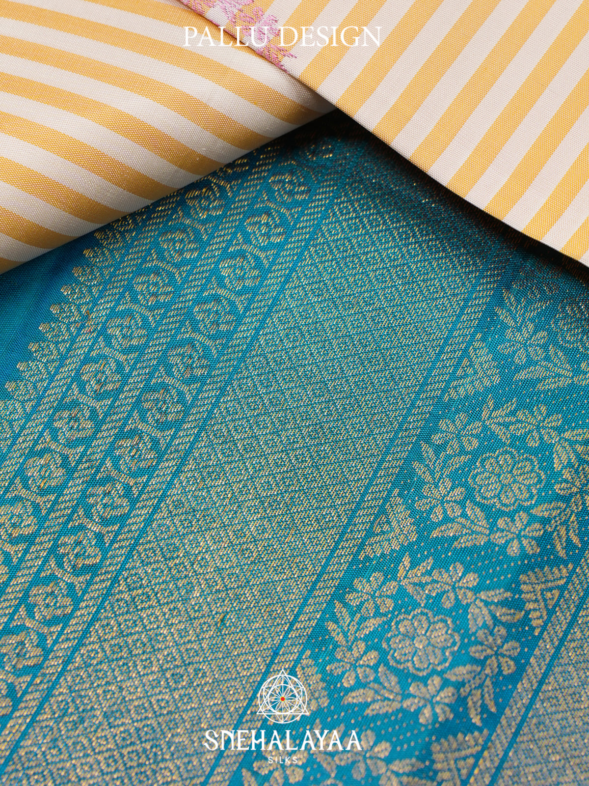 Yellow Kanjivaram Silk Saree