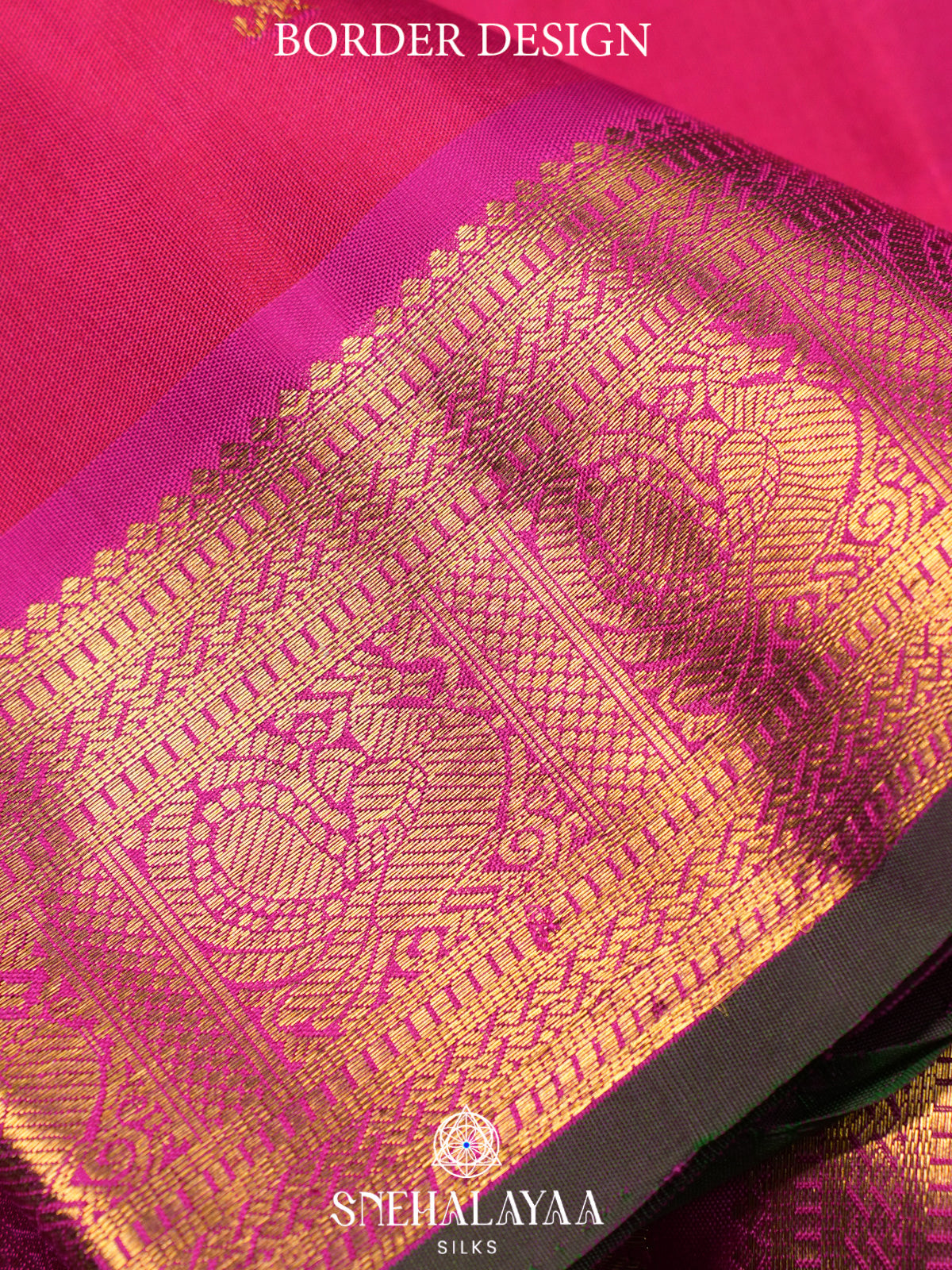 Pink Kanjivaram Silk Saree