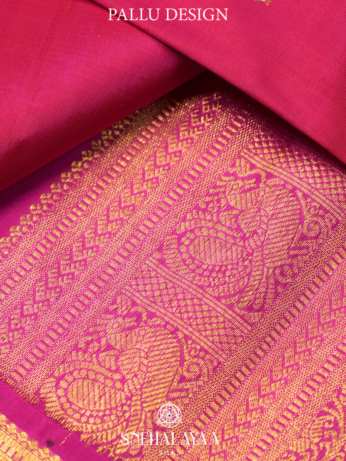 Pink Kanjivaram Silk Saree