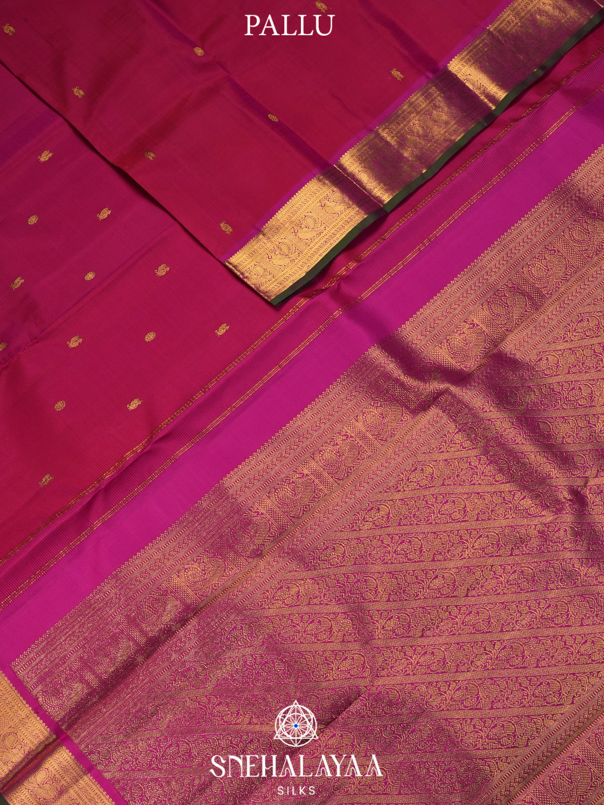 Pink Kanjivaram Silk Saree
